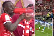 Preview image for Sadio Mane seen living his best life as a Bayern Munich player after Bundesliga debut