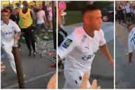 Preview image for Alexis Sanchez nearly injured himself when meeting Marseille fans