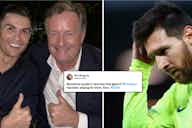 Preview image for Messi vs Ronaldo: Piers Morgan's 2019 tweet about Man Utd star looks awkward now