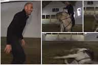 Preview image for Zinedine Zidane: Real Madrid icon was even elegant when falling off a horse