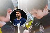Preview image for Lionel Messi: Panini sticker packed by child gives wholesome reaction