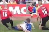 Preview image for Roy Keane: Man Utd legend’s reaction to two-footed tackle in 1999