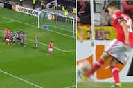 Preview image for Lionel Messi topped by Nico Gaitan's 'Panenka free-kick' for Benfica in 2014