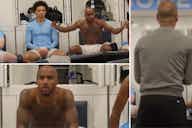 Preview image for Fabian Delph retires: When ex-Man City star took on Guardiola in dressing room clip