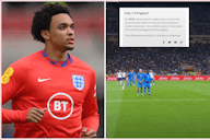 Preview image for England: Reece James' free kick prompted cheeky Alexander-Arnold comment from Sky Sports