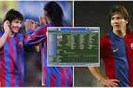 Preview image for Lionel Messi's 2006 Football Manager player profile is so weird to look at now