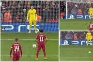 Preview image for Jordan Henderson: Liverpool ace mimicked Mo Salah's penalty run-up v Rangers