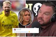 Preview image for Arsenal 3-1 Spurs: Laura Woods' cheeky Jamie O'Hara dig is going viral