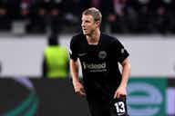 Vorschaubild für Eintracht Frankfurt: Hintereggers Auswechslung verletzungsbedingt
