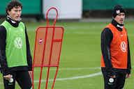 Vorschaubild für VfL Wolfsburg: Jonas Wind droht gegen die Bayern auszufallen