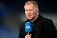 Preview image for Scholes takes swipe at two Man Utd players after Wenger criticism of City defeat