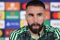 Preview image for Dani Carvajal: “We only talk about justice or injustice when Madrid wins the Champions League.”
