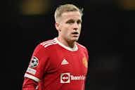 Preview image for Manchester United will have baffled their fans with this tone-deaf Donny van de Beek tweet