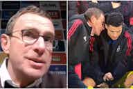 Preview image for Video: Rangnick reveals what he and Ronaldo said to each other after Man United star’s tantrum