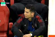 Preview image for (Video) Cristiano Ronaldo throws a tantrum after being substituted against Brentford