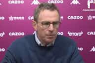 Preview image for Video: Ralf Rangnick hints he made key tactical error as Man United collapsed vs Aston Villa