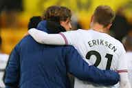 Preview image for Thomas Frank says Brentford have good chance of keeping Eriksen despite links to Premier League clubs