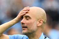Preview image for Pep Guardiola’s three-word response when asked about Robin Olsen assault