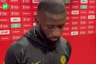 Preview image for Video: Antonio Rudiger discusses Chelsea exit after FA Cup final defeat to Liverpool