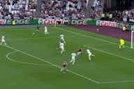 Preview image for Video: New signing assists Scamacca for first West Ham goal