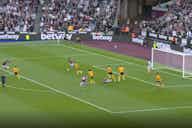Preview image for Video: West Ham’s Scamacca opens Premier League account with screamer