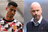 Preview image for “He’s p***ed off” – Erik ten Hag breaks silence on Cristiano Ronaldo’s mood after being left on the bench