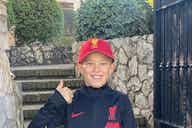 Preview image for (Photo) ‘Mini Klopp’ – Lucas Leiva shares snap of Liverpool supporting son in full Reds gear