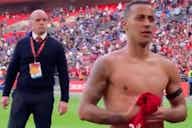 Preview image for (Video) Young supporter reduced to tears after receiving Thiago Alcantara’s shirt after FA Cup final victory