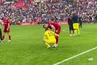 Preview image for (Video) Jordan Henderson comforts Mason Mount after his penalty is saved and helps Liverpool win the FA Cup final