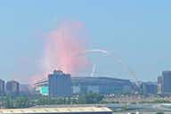 Preview image for (Image) Red smoke seen for miles in London as Liverpool fans celebrate winning the FA Cup for the eighth time