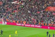 Preview image for (Video) Jurgen Klopp celebrates with the Liverpool fans after his side take the title race to the final game of the season
