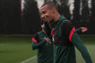 Preview image for (Video) “I heard it!” – Joel Matip’s hilarious reaction as he tries to leave the centre of a training ground rondo