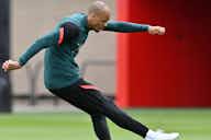 Preview image for (Video) Fabinho is back in full Liverpool training as the Reds ramp up preparation for the Champions League final in Paris