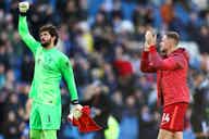 Preview image for Alisson Becker on why he ‘really trusts’ Jordan Henderson, his ability to ‘run for the team’ and ‘always making an option’