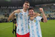 Preview image for Emiliano Martinez has named Lionel Messi as the best teammate he’s ever had
