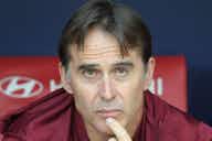 Preview image for Sevilla fans at the Sanchez-Pizjuan sing Julen Lopetegui’s name during win over Athletic Club