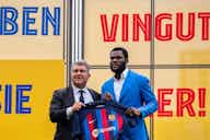 Preview image for Franck Kessie speaks after being presented as Barcelona’s latest signing