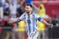 Preview image for Watch: Lionel Messi requires only a second half cameo to score Argentina brace