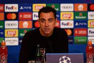Preview image for Xavi Hernandez worried about Inter defeat as he explains tactical issues
