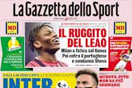 Preview image for Gallery: ‘Roar of the Leao’, ‘Milan struggle’ – Today’s front pages of Italian papers