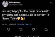 Preview image for Photo: Kerkez sparks controversy with since-deleted tweet regarding Milan exit