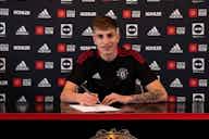 Preview image for Rhys Bennett signs professional contract at Manchester United