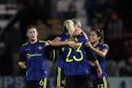 Preview image for (Video) Alessia Russo scores header as Manchester United knock Arsenal out of Conti Cup