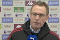 Preview image for (Video) Ralf Rangnick reacts to Man United bottling two nill lead vs. Aston Villa
