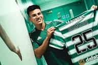 Preview image for Lanus wish Celtic and Bernabei well as they post Maradona throwback on social media