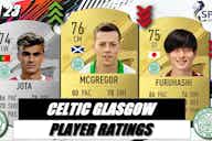 Preview image for Video: “That’s a bad one that,” Celtic stars get their Fifa 23 player ratings