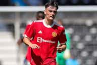 Preview image for Dundee Utd coach Courts heaps praise on Man Utd loanee Levitt: Can go to the very top!