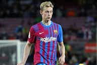 Preview image for Barcelona coach Xavi concedes Man Utd, Man City target Frenkie de Jong could be sold