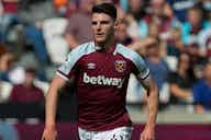 Preview image for West Ham midfielder Rice 'very frustrated' after defeat to Leeds