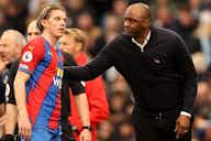 Preview image for Crystal Palace boss Vieira challenges Gallagher ahead of Man Utd finale